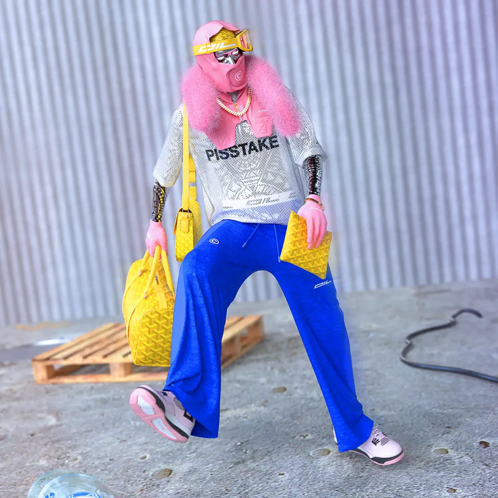 OILWEAR Mod Hood Pink x Yellow 002.webp